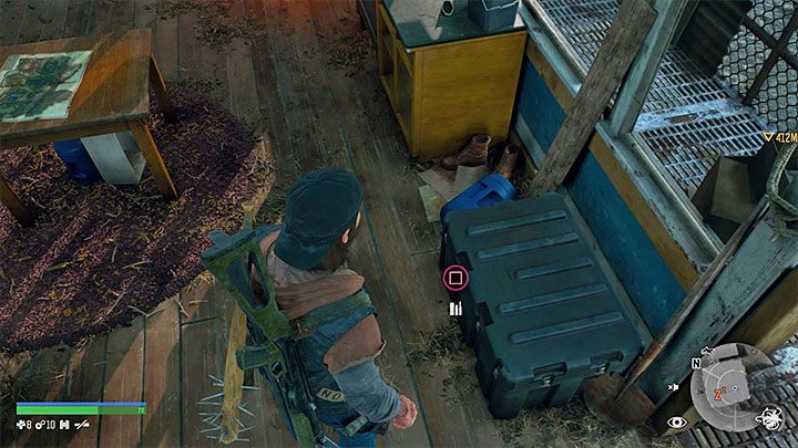 W początkowej fazie kampanii bazą wypadową bohaterów jest kryjówka na górze OLeary - Days Gone: Boozer - darmowe zapasy - Days Gone - poradnik do gry
