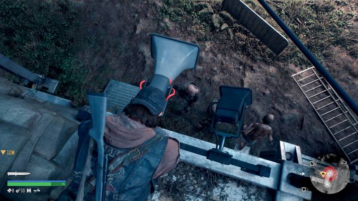 Warto zwrócić także uwagę na inne urządzenia elektroniczne, które generują dźwięk i przyciągają wrogów - Days Gone: Skradanie się - Days Gone - poradnik do gry