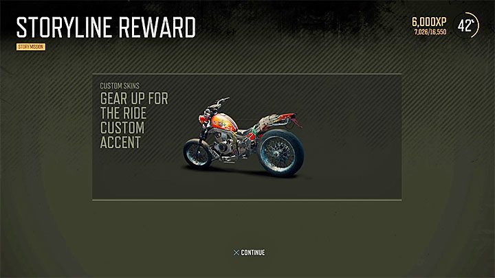 Specjalne malowania/skórki (Custom Skins) są nagrodami za zaliczanie niektórych misji fabularnych gry - Days Gone: Specjalne malowanie na motor - jak nałożyć? - Days Gone - poradnik do gry