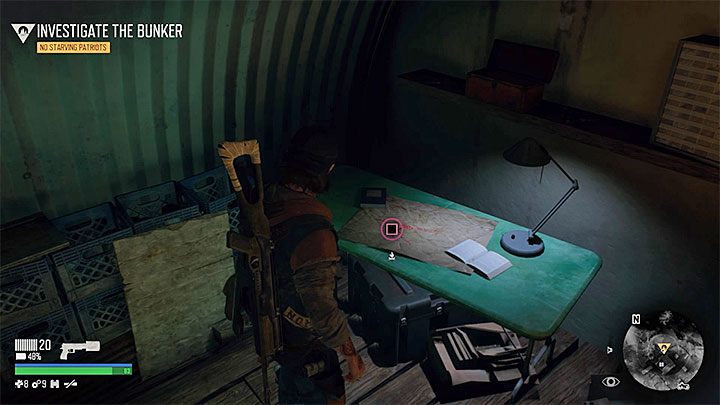 Najważniejsze znalezisko w bunkrze to interaktywna mapa - Days Gone: Bunkier w Nie ma głodujących patriotów - gdzie jest? - Days Gone - poradnik do gry
