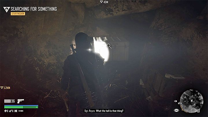 Włącz latarkę (dolny kierunek na krzyżaku pada) i dokładnie przeszukaj jaskinię - Days Gone: Punkty badawcze NERO - jak dotrzeć? - Days Gone - poradnik do gry
