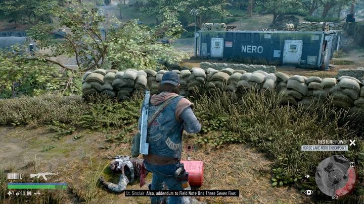 Punkt kontrolny NERO - zawsze szukaj w pobliżu kanistrów z paliwem - Days Gone: Aktywności poboczne - rodzaje - Days Gone - poradnik do gry