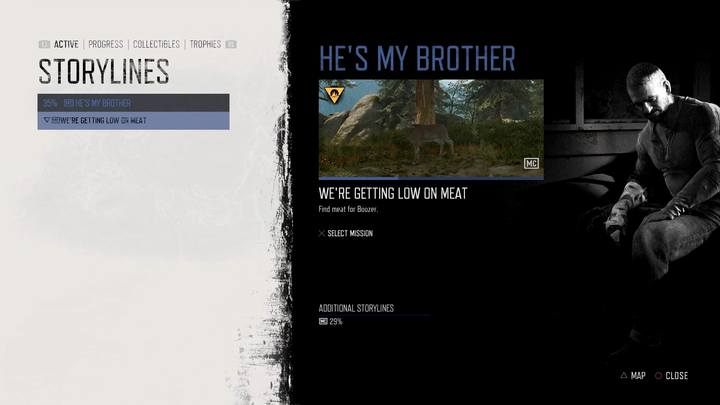Misja pojawi się w dzienniku zaraz po zakończeniu To karabin, nie gnat i opuszczeniu obozu - otrzymasz komunikat radiowy od Boozera - Days Gone: To mój brat - solucja, opis przejścia - Days Gone - poradnik do gry