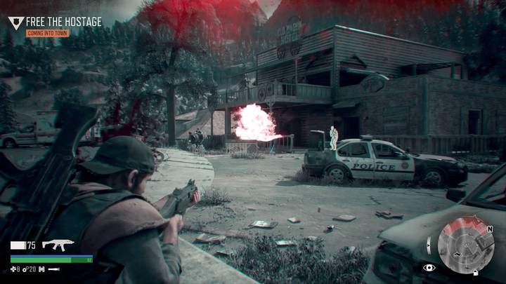 Misję tą bardzo trudno byłoby wykonać po cichu - lepiej użyj broni i materiałów wybuchowych, by siać chaos - Days Gone: W obronie słabych - solucja, opis przejścia - Days Gone - poradnik do gry