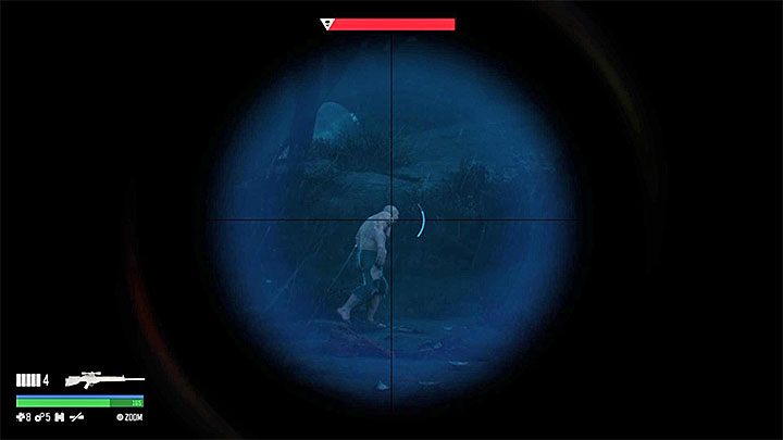 Jednym z pomysłów na rozpoczęcie walki z Łamaczem jest użycie karabinu snajperskiego - Days Gone: Boss Łamacz w Grać całą noc - jak zabić? - Days Gone - poradnik do gry