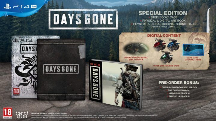 Days Gone Edycja Specjalna zawiera - Days Gone: Edycje gry - Days Gone - poradnik do gry