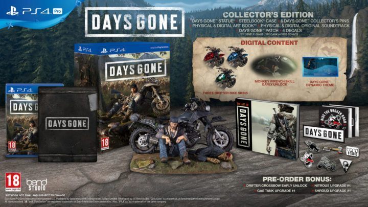 Days Gone Edycja Kolekcjonerska zawiera - Days Gone: Edycje gry - Days Gone - poradnik do gry