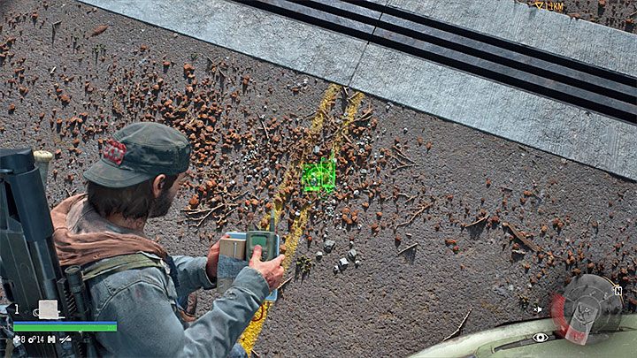 Zdalne bomby możesz rozstawiać na ziemi w podobny sposób jak inne pułapki, ALE wymagają one ręcznej detonacji poprzez przytrzymanie prawego kierunku na krzyżaku pada - Days Gone: Crafting - przepisy/plany, lista - Days Gone - poradnik do gry