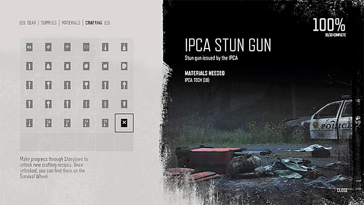 Dostępność: Musisz odblokować sekretne zakończenie gry, czyli spotkać się z OBrianem po ukończeniu głównej fabuły - Days Gone: Crafting - przepisy/plany, lista - Days Gone - poradnik do gry