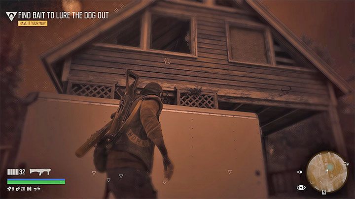 Szczeniaka możesz nakłonić do wyjścia z ukrycia poprzez odnalezienie pokarmu dla zwierząt - Days Gone: Pies - czy można pogłaskać? - Days Gone - poradnik do gry
