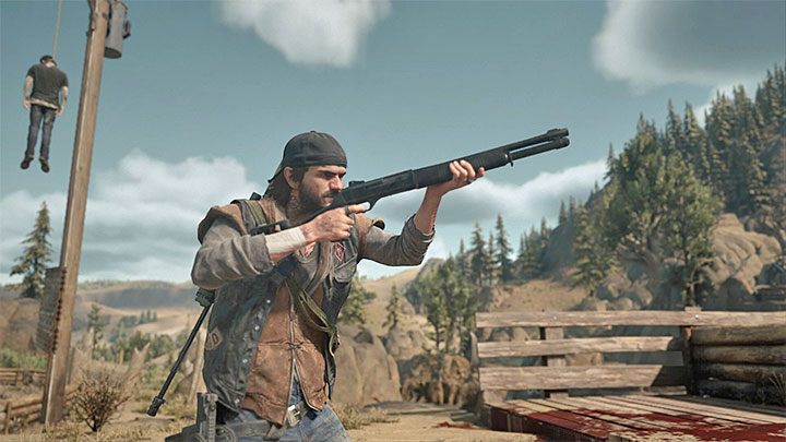 Bardzo ciekawym wyborem na główną broń są strzelby Crowdbreaker (obrazek 1; wymagany drugi poziom zaufania) i Liberator (obrazek 2; wymagany trzeci poziom zaufania) - Days Gone: Bronie - najlepsze, unikalne - Days Gone - poradnik do gry