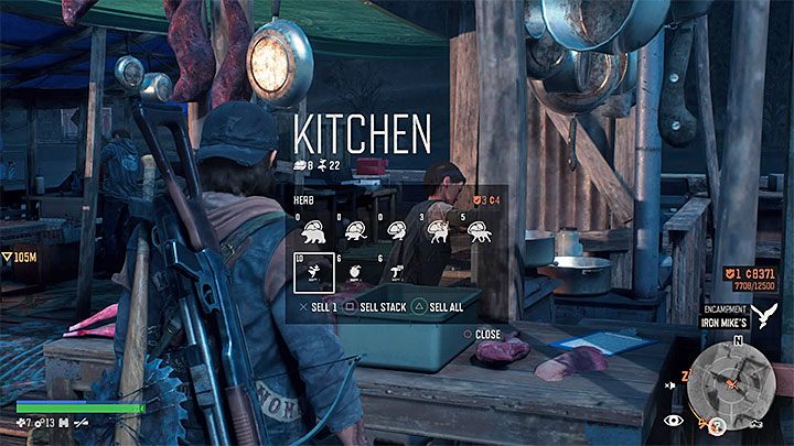 Wszystkie wymienione powyżej znaleziska możesz sprzedawać u kucharzy w obozowiskach - Days Gone: Zioła, jagody, grzyby i mięso - co dają? - Days Gone - poradnik do gry