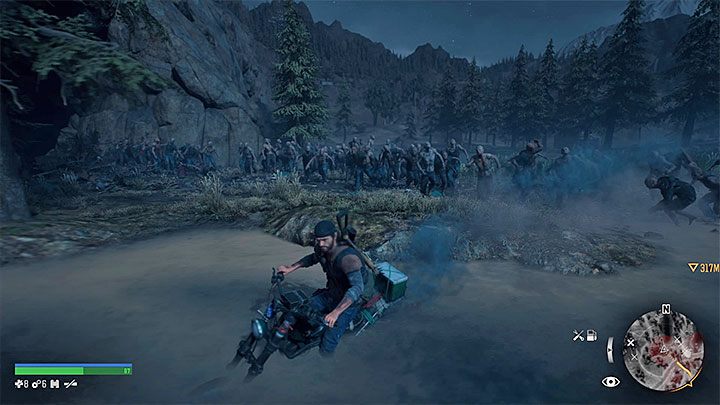 Świat gry w Days Gone przemierza kilkadziesiąt hord, w skład których możesz wchodzić od kilkudziesięciu do nawet kilkuset świrusów - Days Gone: Porady na start - Days Gone - poradnik do gry