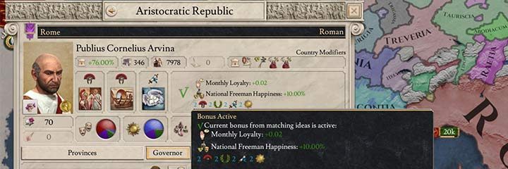 Jeśli dopasujesz wszystkie idee narodowe, otrzymasz specjalny bonus. - Idee Narodowe w Imperator Rome - Imperator Rome - poradnik do gry