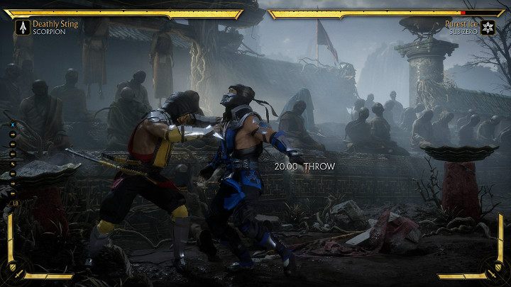 W grze Mortal Kombat 11 możesz wykonywać rzuty w obu kierunkach - Rzuty w Mortal Kombat 11 - Mortal Kombat 11 - poradnik do gry