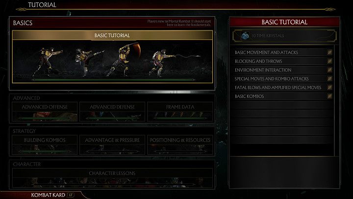 Samouczek powinien być Twoim pierwszym przystankiem w trakcie przygody z grą Mortal Kombat 11 - Tutorial w Mortal Kombat 11 - Mortal Kombat 11 - poradnik do gry