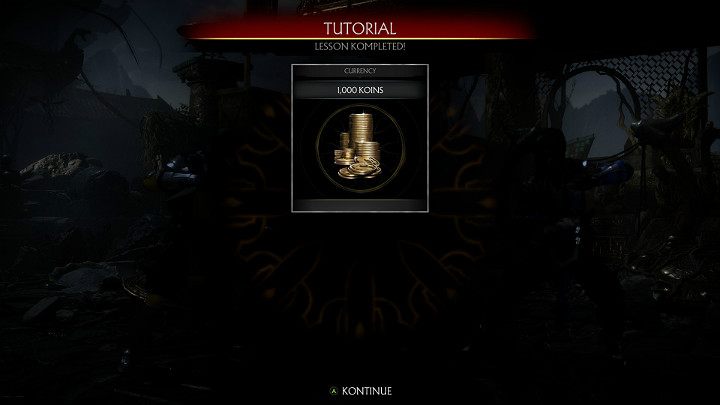 Nawet, jeśli jesteś doświadczonym Graczem Mortal Kombat, powinieneś ukończyć samouczek - Jak szybko zdobywać monety / koinsy w grze Mortal Kombat 11? - Mortal Kombat 11 - poradnik do gry