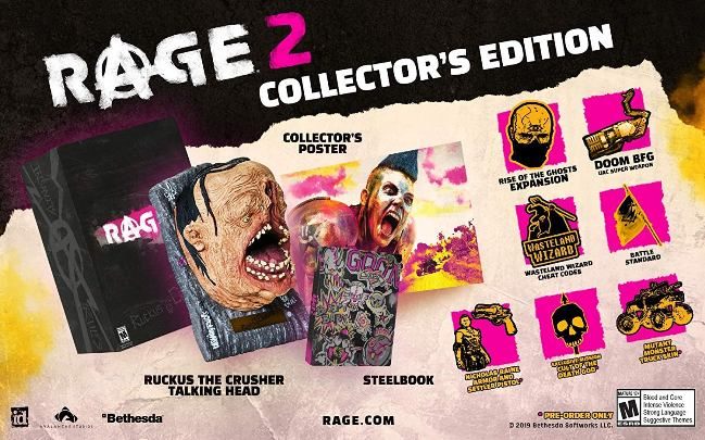 Wersja kolekcjonerska RAGE 2 zawiera - Rage 2 - poradnik do gry