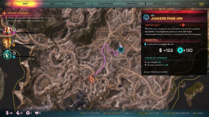 Na tę Arkę natrafisz podróżując po wschodniej części Krętych kanionów - Arka w lokacji Kręte kaniony | Rage 2 - Rage 2 - poradnik do gry