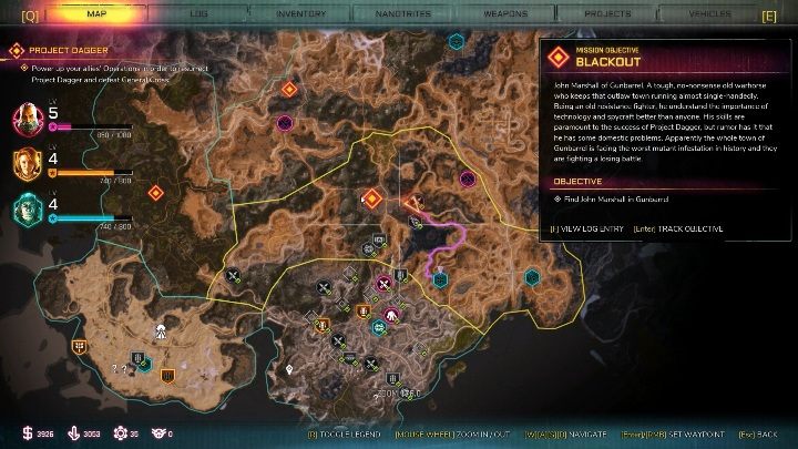 Arka w Zatoce Kanionu / Canyon Cove Ark znajduje się na południowej części lokacji, koło obozu bandytów Nora Brzytowników (Razorneck Roost) - Defibrylacja - Nanotryty w Rage 2 - Rage 2 - poradnik do gry