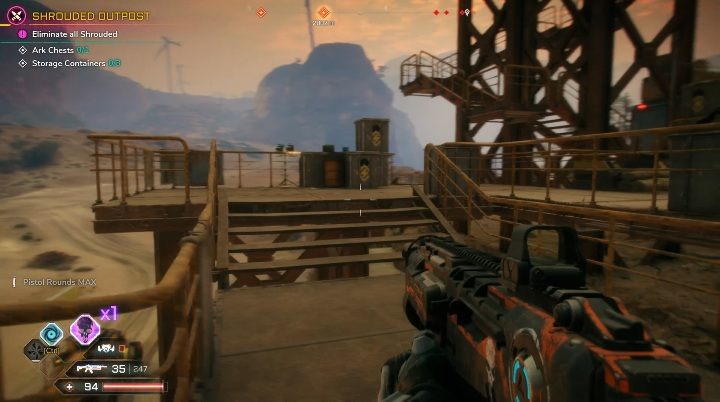W tej lokacji znajdziesz 1 ark chests i 3 storage containers - Kryjówki bandytów w lokacji Przerwany Trakt | Rage 2 - Rage 2 - poradnik do gry