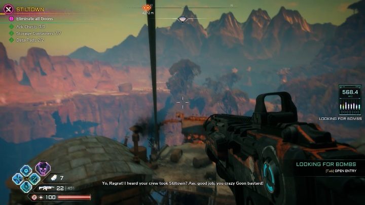 W lokacji zdobędziesz 1 ark chests, 2 data pads i 7 storage containers - Kryjówki bandytów w lokacji Rozdarte Równiny | Rage 2 - Rage 2 - poradnik do gry