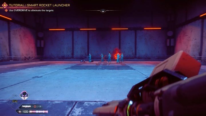 Gra od razu załączy samouczek z obsługi wyrzutni rakiet - Inteligentna wyrzutnia rakiet | Bronie w Rage 2 - Rage 2 - poradnik do gry