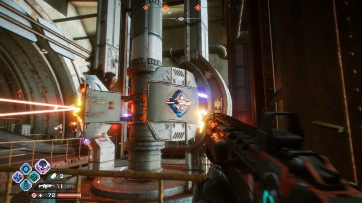Aktywności w elektorkuzniach polegają na zniszczeniu reaktora (takiego jak na screenie powyżej) - Doładowane działko pulsacyjne | Bronie w Rage 2 - Rage 2 - poradnik do gry