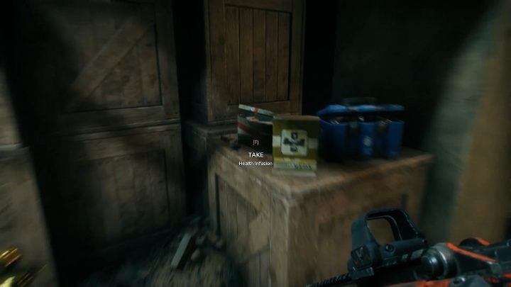Pomiędzy pomieszczeniami jest sporo korytarzy, tam zdobędziesz amunicję oraz substancje leczące - MBTV Mutant Bash Arena w Rage 2 - Rage 2 - poradnik do gry