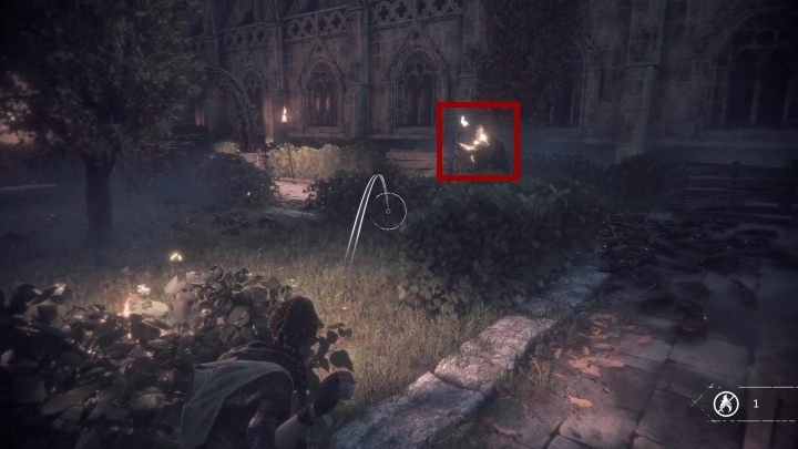 Niestety znajduje się on w takim miejscu, że przejście i tak będzie niemożliwe - A Plague Tale Innocence: Ścieżka wśród róż - solucja, opis przejścia - A Plague Tale Innocence - poradnik do gry