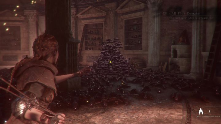 Po chwili Lucas poprosi o odeskortowanie go do destylatora - A Plague Tale Innocence: Okruchy przeszłości - solucja, opis przejścia - A Plague Tale Innocence - poradnik do gry