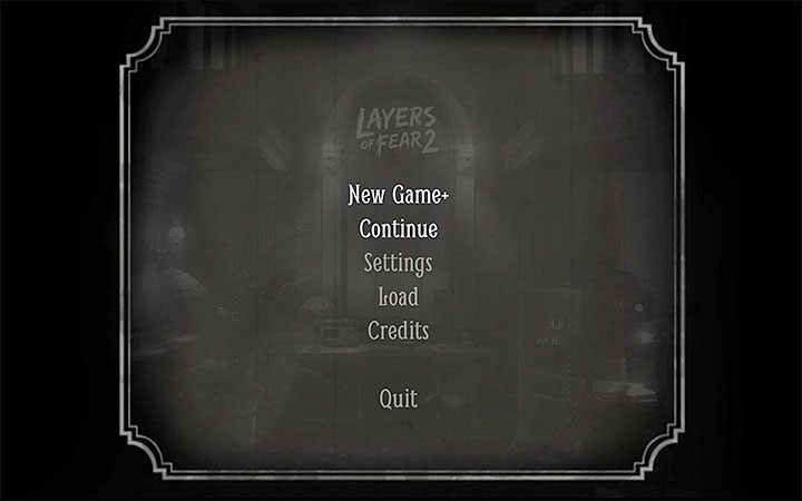 Po ukończeniu gry powróć do menu głównego i wybierz z niego opcję Nowa Gra+ - Prawda cię przerośnie | Trofeum w Layers of Fear 2 - Layers of Fear 2 - poradnik do gry