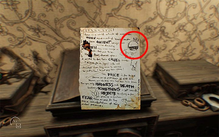 Wejdź w interakcję z notatką żeby się jej przyjrzeć z bliska - Prawda cię przerośnie | Trofeum w Layers of Fear 2 - Layers of Fear 2 - poradnik do gry