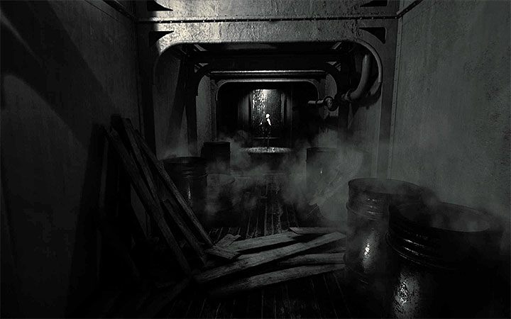 Za rogiem zauważysz postać, która przemieni się w potwora - Końcowa część eksploracji i ucieczka | Solucja Layers of Fear 2 - Layers of Fear 2 - poradnik do gry