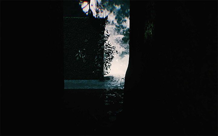 W drugiej części labiryntu po raz pierwszy będziesz miał do czynienia z płomieniami, które podróżują po ustalonej trasie - Ogrody | Solucja Layers of Fear 2 - Layers of Fear 2 - poradnik do gry