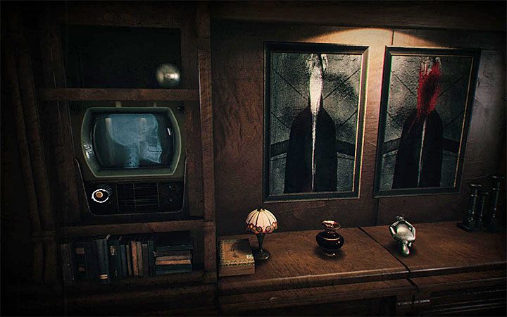 Zagadka ta może na pierwszy rzut oka wyglądać na skomplikowaną, ale w rzeczywistości jest stosunkowo prosta - Zagadka z dwoma telewizorami i rentgenami | Zagadki w Layers of Fear 2 - Layers of Fear 2 - poradnik do gry