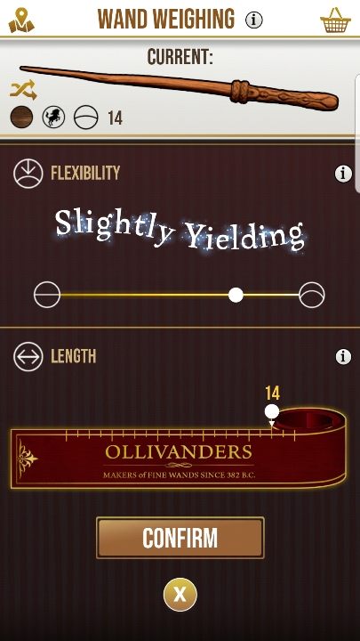 Ostatnimi dwiema rzeczami, które wybierzesz jest długość różdżki oraz jej elastyczność - Jak zmienić różdżkę w Harry Potter Wizards Unite? - Harry Potter Wizards Unite - poradnik do gry