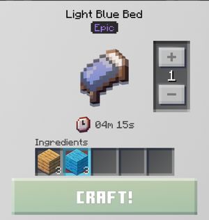 Jeśli natomiast możesz coś wyprodukować tło jest szare - Jak działa wytwarzanie przedmiotów w Minecraft Earth? - Minecraft Earth - poradnik do gry
