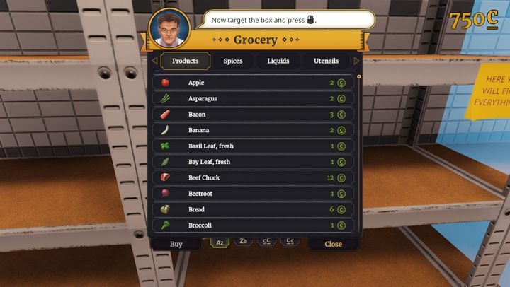 Zakup składników w Cooking Simulator - jeśli tylko nas stać, możemy kupić je w dowolnej chwili. - Ekonomia gry | Mechaniki gry w Cooking Simulator - Cooking Simulator - poradnik do gry
