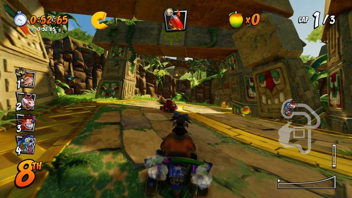 Litera C jest na początku trasy - Tryb CTR Challenge - Crash Team Racing w Crash Team Racing Nitro Fueled - Crash Team Racing Nitro-Fueled - poradnik do gry