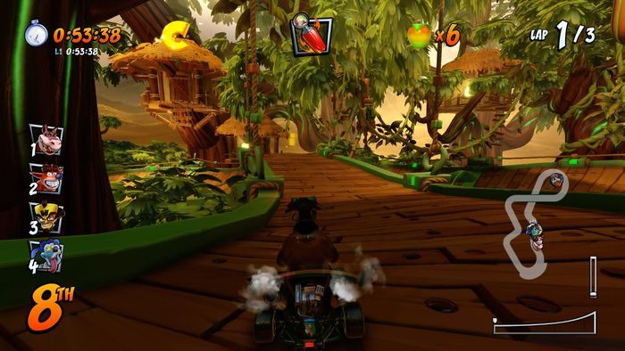 Litera R jest przed metą - Tryb CTR Challenge - Crash Nitro Cart w Crash Team Racing Nitro Fueled - Crash Team Racing Nitro-Fueled - poradnik do gry