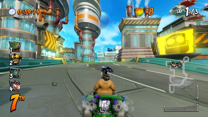 Litera T jest w skrócie, wskoczcie doń - Tryb CTR Challenge - Crash Nitro Cart w Crash Team Racing Nitro Fueled - Crash Team Racing Nitro-Fueled - poradnik do gry