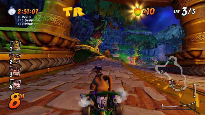 Litera T nie powinna sprawić problemu - Tryb CTR Challenge - Crash Nitro Cart w Crash Team Racing Nitro Fueled - Crash Team Racing Nitro-Fueled - poradnik do gry