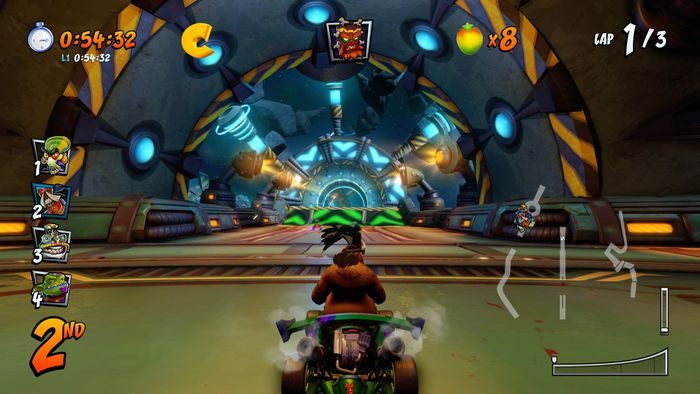 Litery są ułożone identycznie jak w Turbo Track - Tryb CTR Challenge - Crash Nitro Cart w Crash Team Racing Nitro Fueled - Crash Team Racing Nitro-Fueled - poradnik do gry