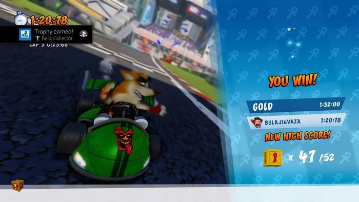 Rodzaj trofeum: srebrne - Trofea w Crash Team Racing Nitro Fueled - Crash Team Racing Nitro-Fueled - poradnik do gry