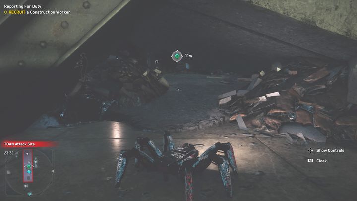 Nieopodal głównego wejścia znajdziesz wentylatory - krata jednego z nich jest wyłamana - Watch Dogs Legion: Punkty technologii - mapa City of London, lokacje - Watch Dogs Legion - poradnik do gry