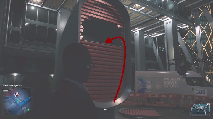 Punkty technologii leżą na najwyższym poziomie półokręgu - tuż obok anteny - Watch Dogs Legion: Punkty technologii - mapa City of London, lokacje - Watch Dogs Legion - poradnik do gry