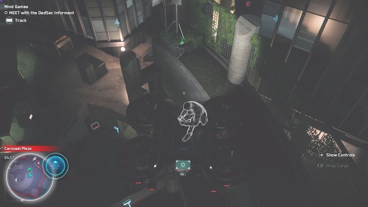 Ten punkt technologii znajduje się w pomieszczeniu za windą - Watch Dogs Legion: Punkty technologii - mapa City of London, lokacje - Watch Dogs Legion - poradnik do gry