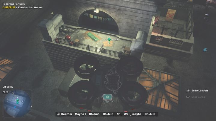 Punkty technologii znajdują się na tarasie na najwyższym poziome budynku - Watch Dogs Legion: Punkty technologii - mapa City of London, lokacje - Watch Dogs Legion - poradnik do gry