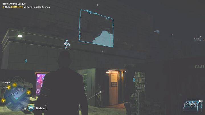 Miejsce na street art znajduje się wewnątrz kompleksu, przy rusztowaniu - Watch Dogs Legion: Street art - mapa Tower Hamlets, lokacje - Watch Dogs Legion - poradnik do gry